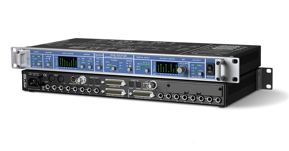 New RME ADI 8 QS | 8-Channel AD/DA Converter with MADI Option