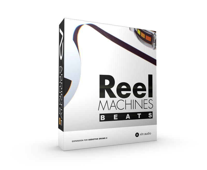 New XLN Audio Addictive Drums 2 Reel Machines ADpak Expansion MAC/PC VST AU AAX Software (Download/Activation Card)