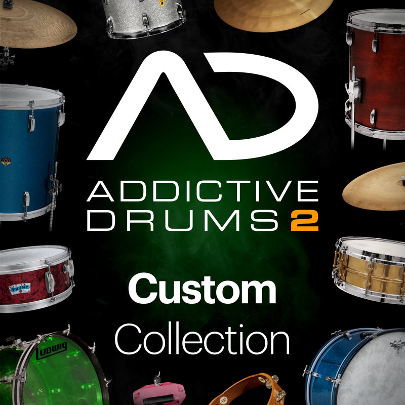 New XLN Audio Addictive Drums 2 Custom Collection MAC/PC VST AU AAX Software - (Download/Activation Card)