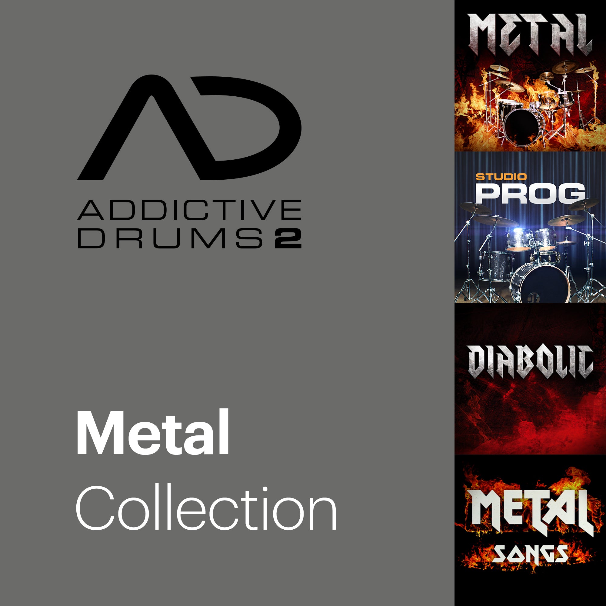 New XLN Audio Addictive Drums 2 Metal Collection MAC/PC VST AU AAX Software - (Download/Activation Card)