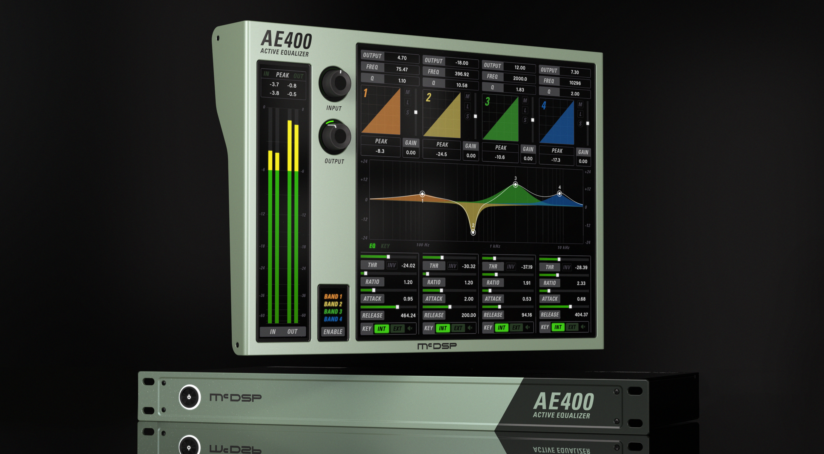 New McDSP AE400 Active EQ v7 Plug-In (HD)  AAX/VST/Mac/PC (Download/Activation Card)