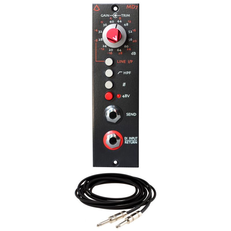 New Avedis Audio MD-7 500-Series Mic/Line Preamp Module - MD7 Microphone Preamplifier