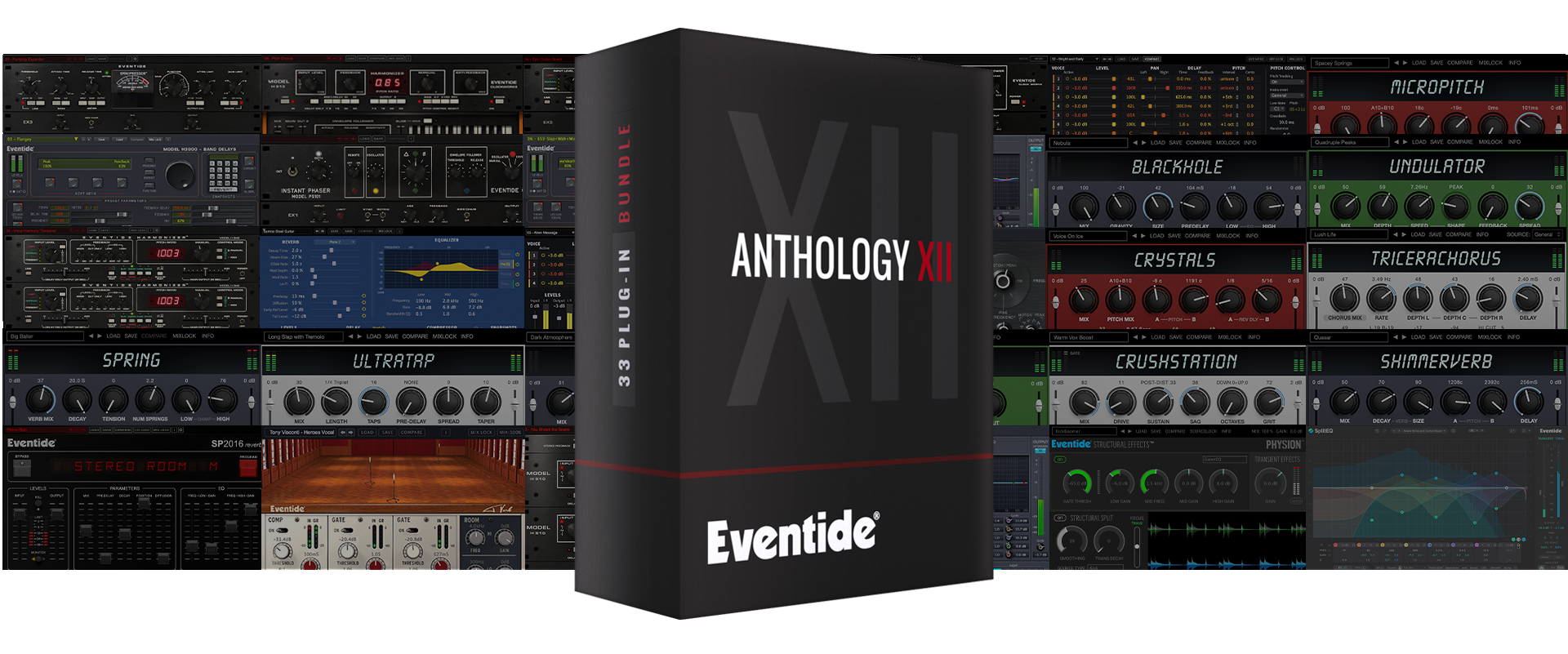 New Eventide Anthology XIl Mixing Mastering Multi-Effect MAC/PC Software (Download/Activation Card)