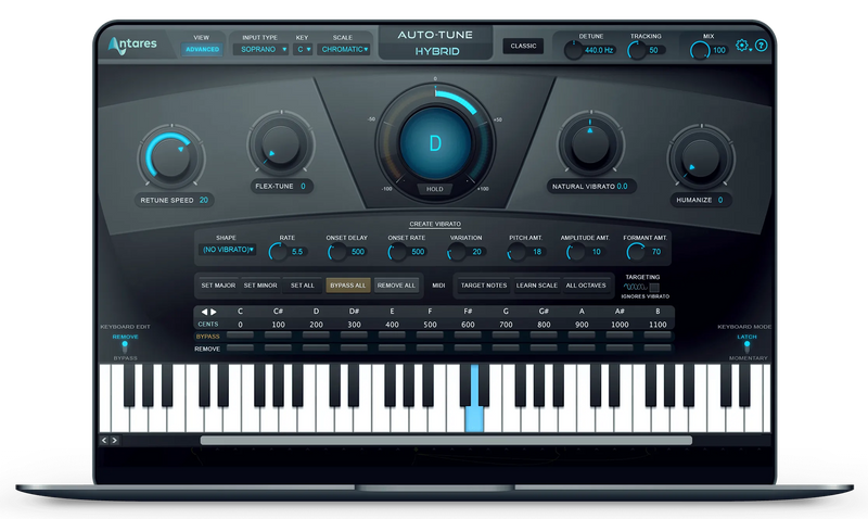 New Antares Auto Tune Hybrid - Plug-in Software MAC/PC VST AU AAX (Download/Activation Card)