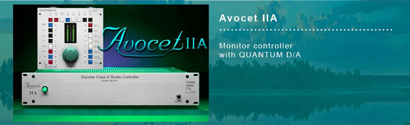 New Crane Song Avocet IIA 7.1 Surround Studio Monitor Controller
