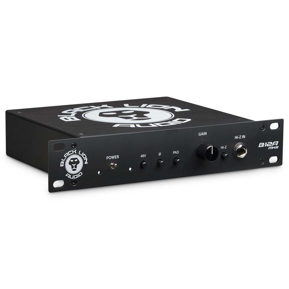 New Black Lion Audio B12A MKIII | Half-Rack American-Styled Mic Pre