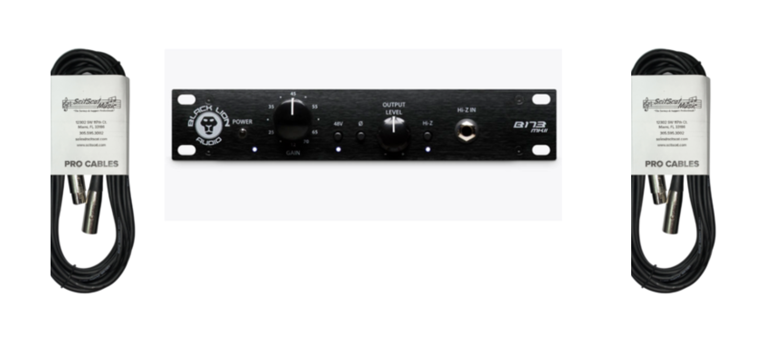 New Black Lion Audio B173 MKII | Half-Rack British-Styled Mic Pre