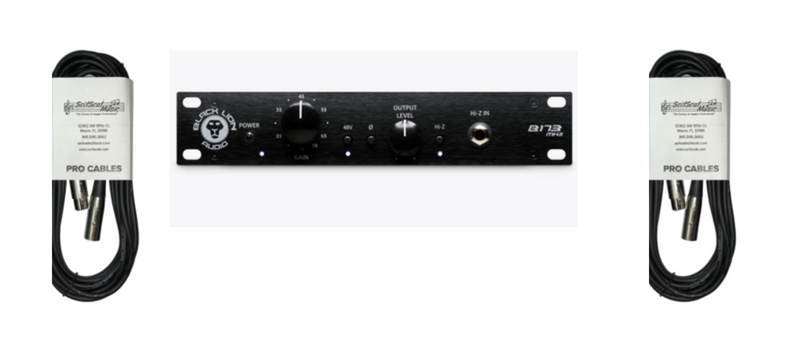 New Black Lion Audio B173 MKII Half-Rack British-Styled Mic Pre