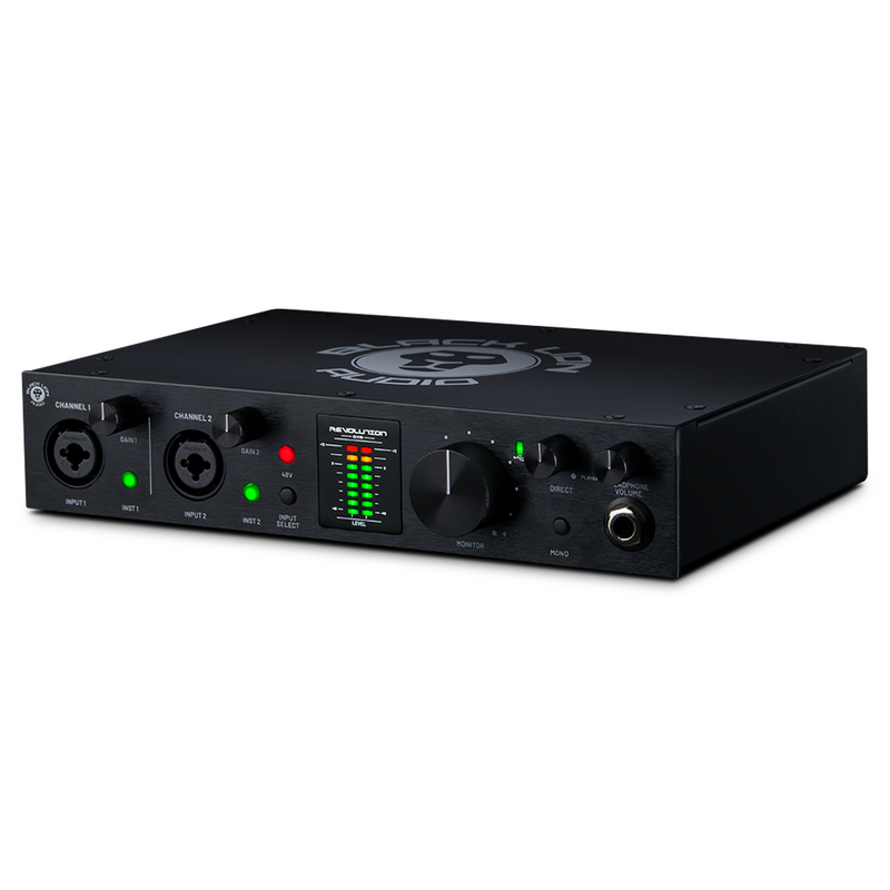 New Black Lion Audio Revolution 2x2 USB-C 2-Channel Portable Audio Interface & Cables