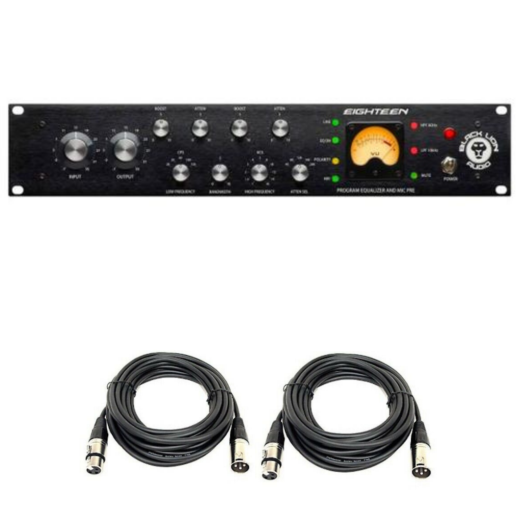 New Black Lion Audio Eighteen | Microphone Preamp & Induction EQ | Channel Strip