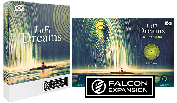 New UVI LoFi Dreams Expansion Library for Falcon  VI Software (Download/Activation Card)