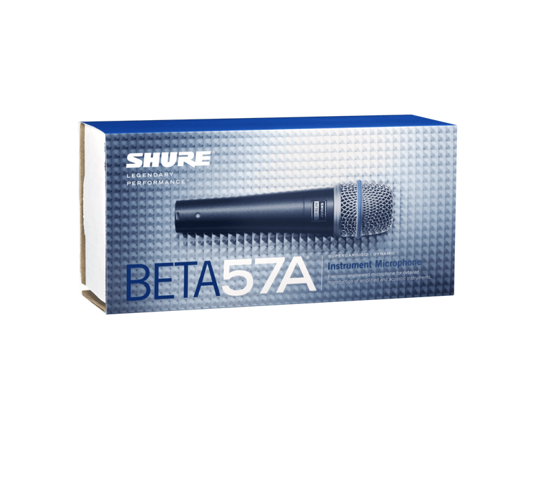 New Shure Beta 57A Dynamic Instrument Microphone Mic