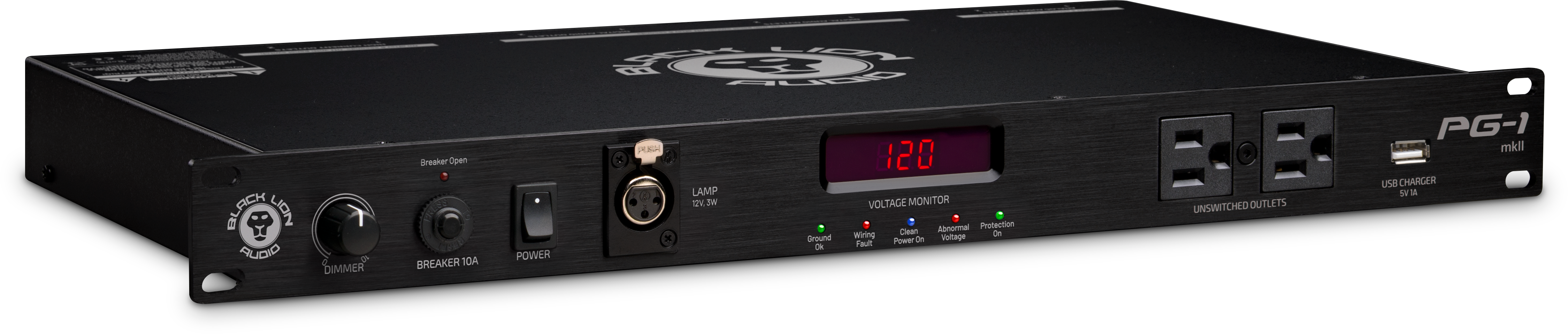 New Black Lion Audio PG-1 MKII | 10-Outlet Rackmount Power Conditioner