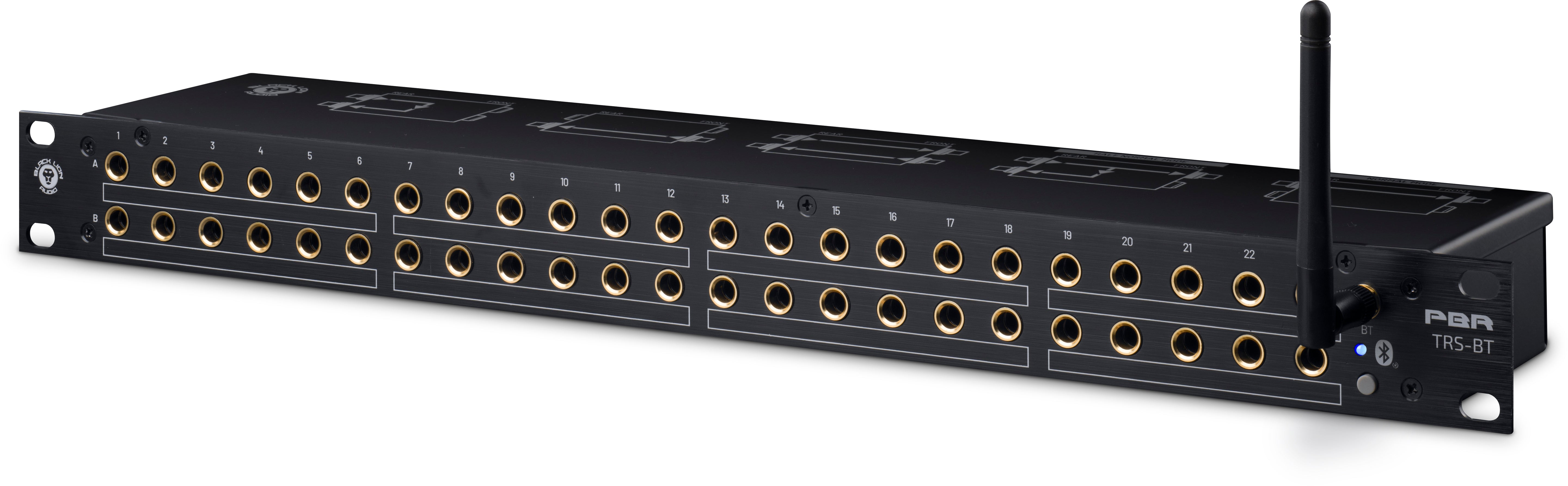 New Black Lion Audio PBR TRS-BT | 96-Point TRS PatchBay with Bluetooth |  PBR Series