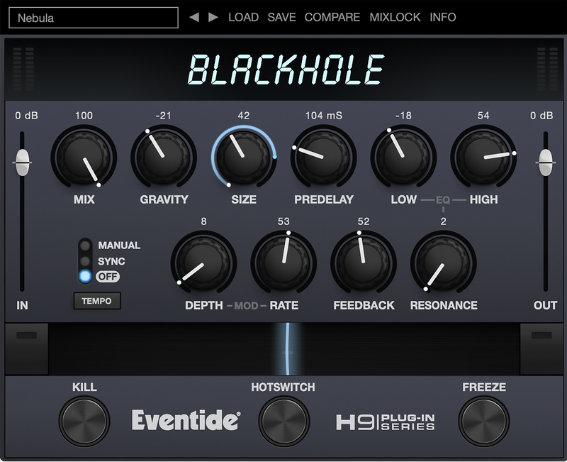 New Eventide Blackhole MAC/PC Software (Download/Activation Card)