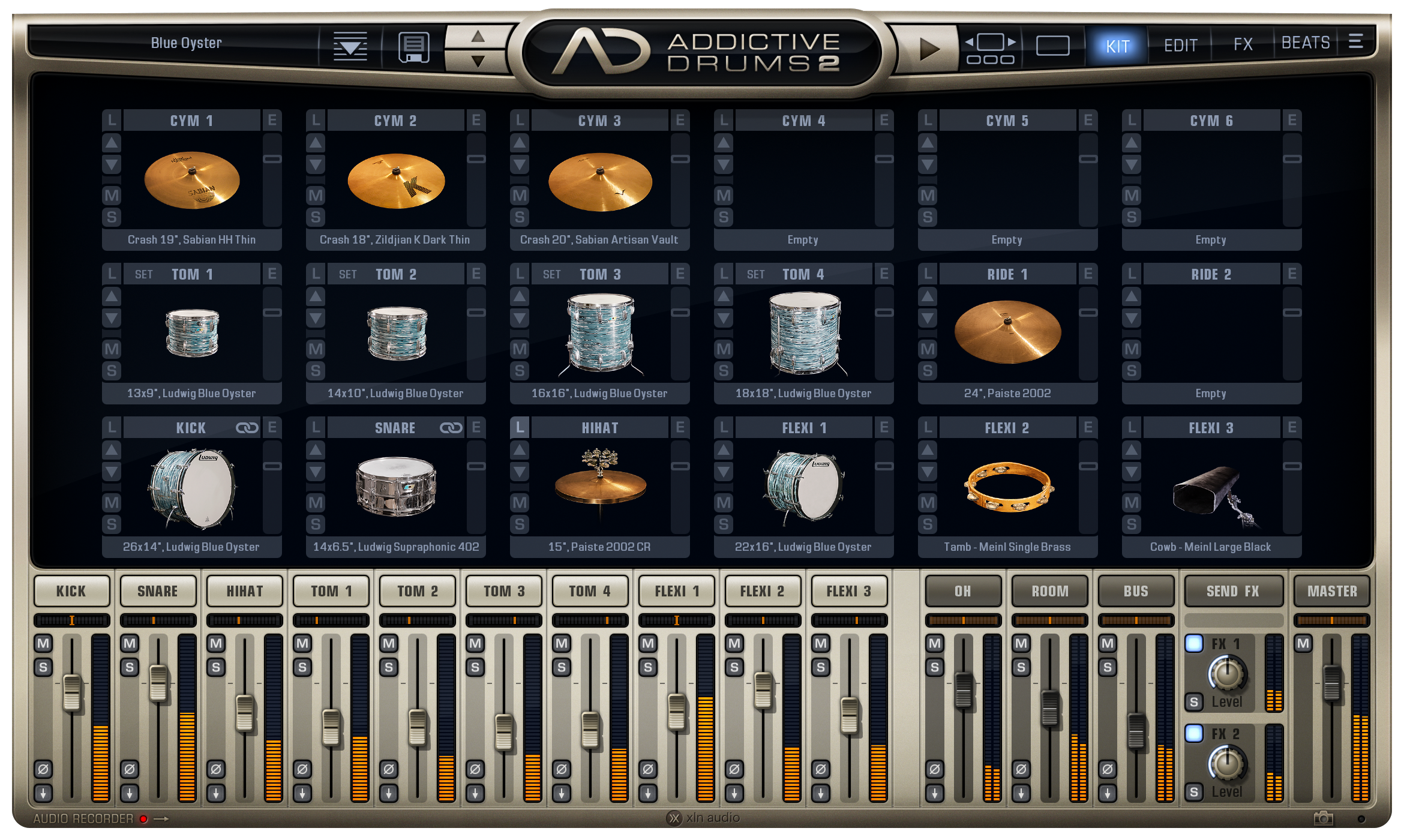 New XLN Audio Addictive Drums 2 Blue Oyster ADpak Expansion MAC/PC VST AU AAX Software (Download/Activation Card)