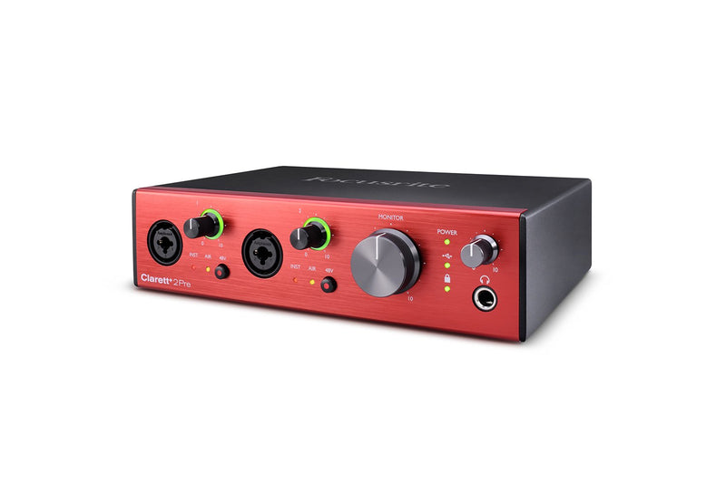Focusrite Clarett+ 2PRE USB-C  10-in/4-Out Audio Interface for Mac/PC - "Clarity Redefined" - Full Warranty!