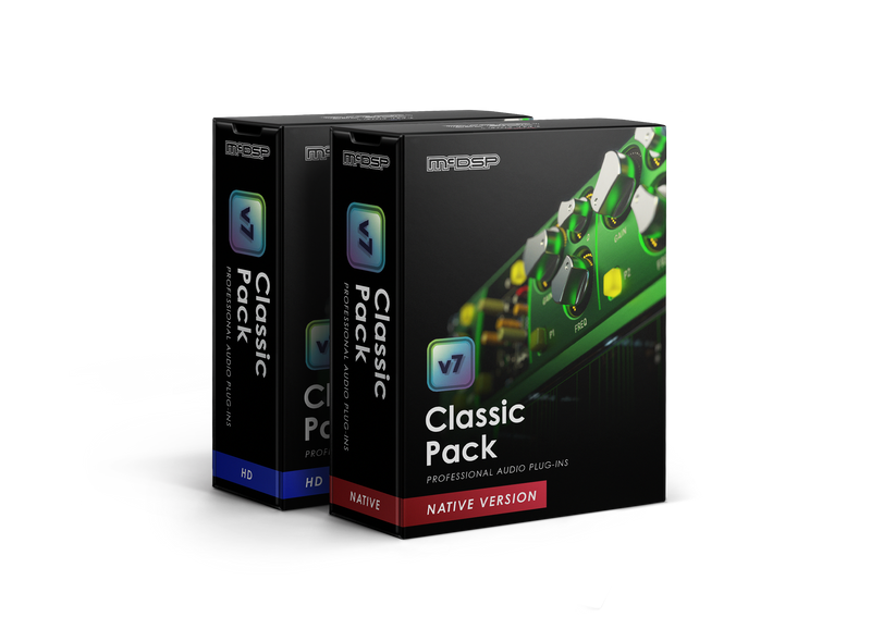 New McDSP Classic Pack v7 Plug-In (HD)  AAX/VST/Mac/PC (Download/Activation Card)