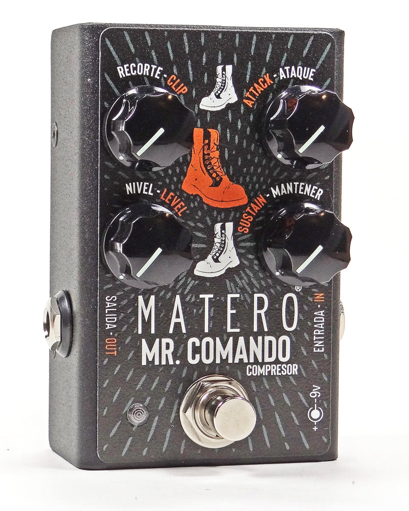 New Matero Electronics Mr. Comando - Compressor Compact Guitar Effects Pedal