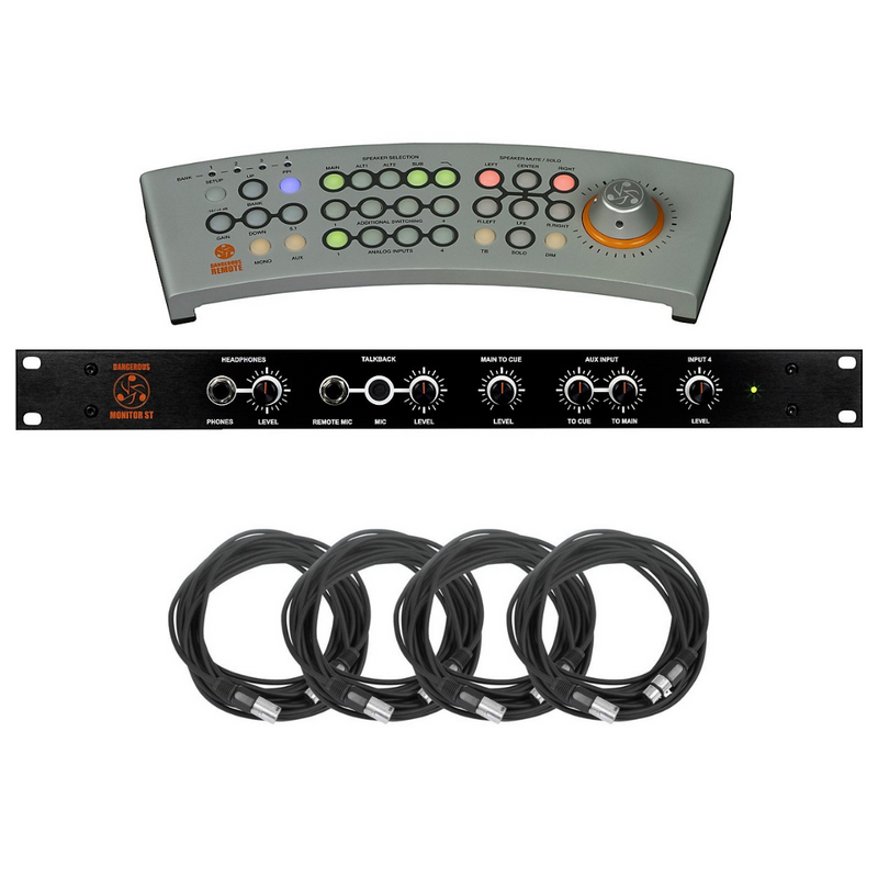 New Dangerous Music MONITOR ST Monitor Controller with Remote Control