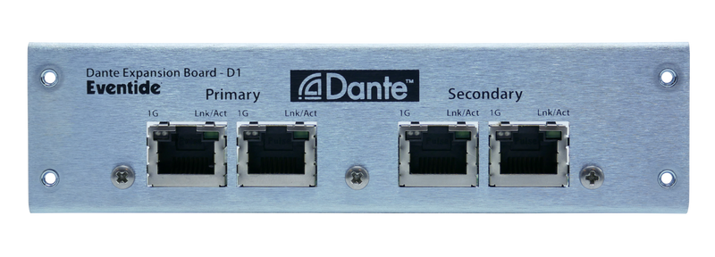 New Eventide Dante Expansion Board for H9000/H9000R