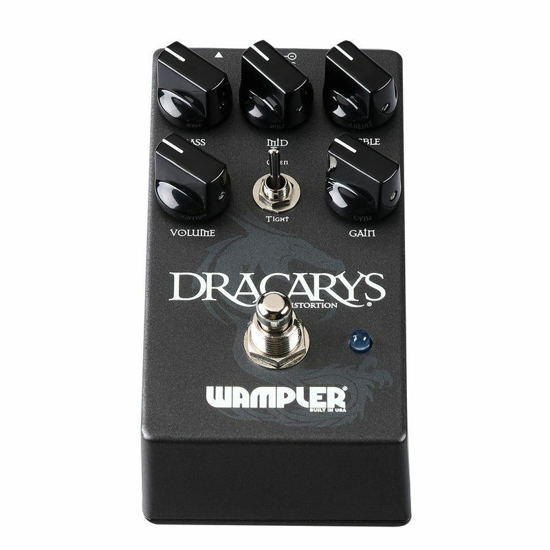 New Wampler Dracarys Distortion Compact Guitar Effects Pedal Bundle