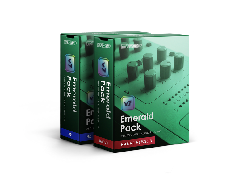 New McDSP Emerald Pack Native v7 Plug-In Bundle AAX/VST/Mac/PC (Download/Activation Card)
