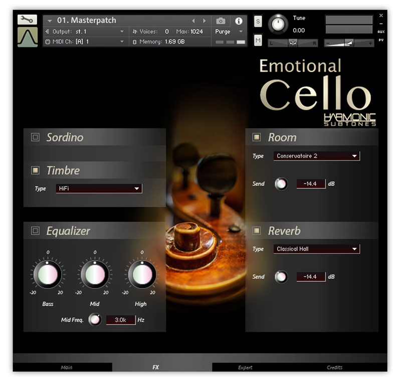 New Best Service Emotional Cello - MAC/PC | Software (Download/Activation Card)