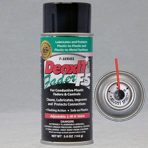 New Hosa DeoxIT F5S-H6 Caig DeoxIT Fader F5 -FaderLube - 5 oz - Cleans And Lubricates!