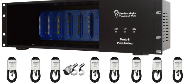 New Fredenstein Bento 8 - 500/600 Series Rack Holder Pro Audio