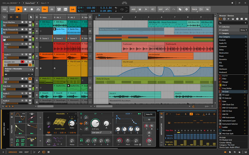 New Bitwig  Studio 4: 16-Track Music Production and Performance Software - (Download/Activation Card)
