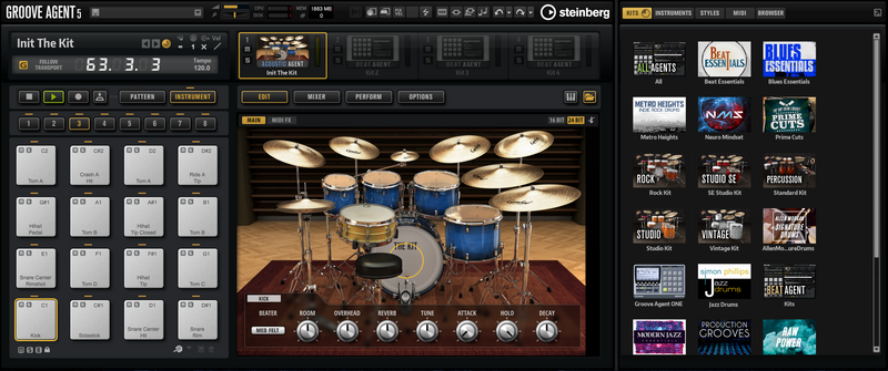 New Steinberg Groove Agent 5 Retail Box Software