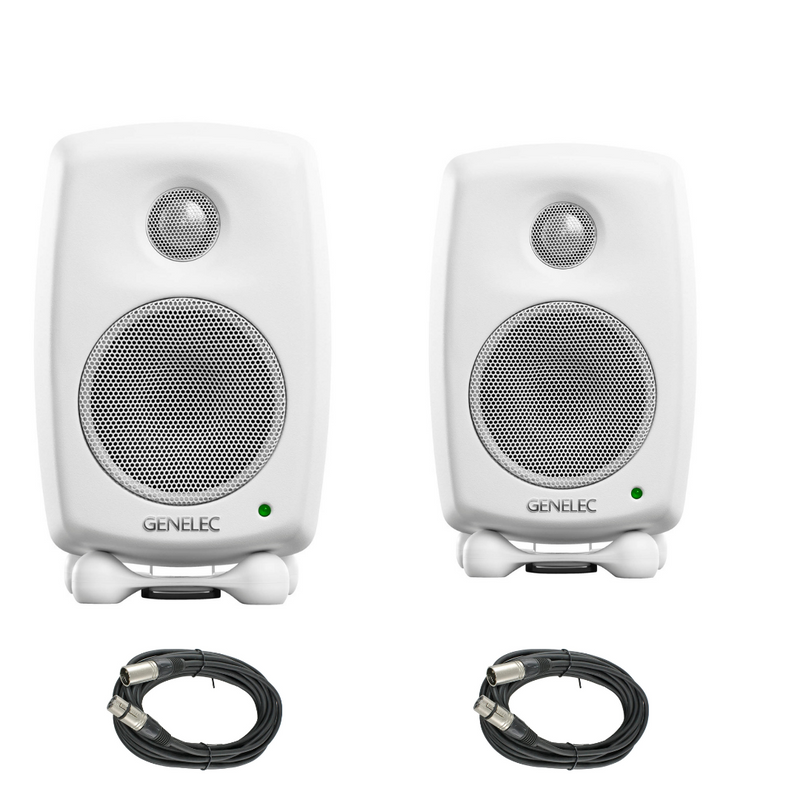 New Genelec 8010A Studio Monitors (Pair) (White)