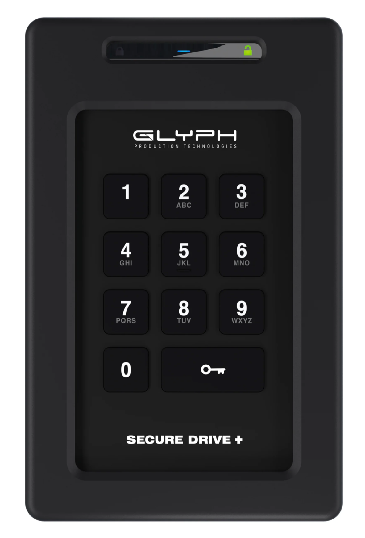 New Glyph SecureDrive+ Keypad - SDPL1000KP 5400 RPM Hard Drive - USB C - 1 TB