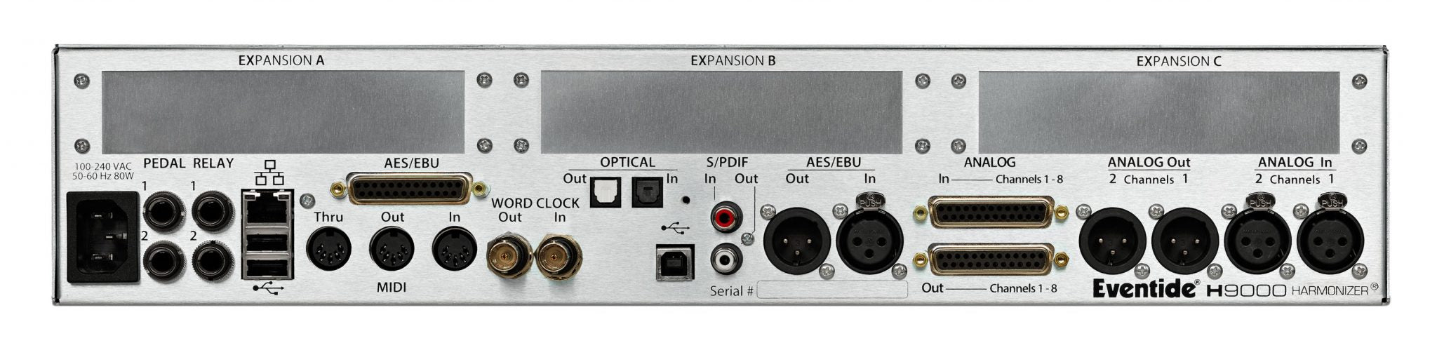 New Eventide H9000 - 32-channels of 24-bit/96kHz processing -Next Evolution of the  Classic Eventide Harmonizer!