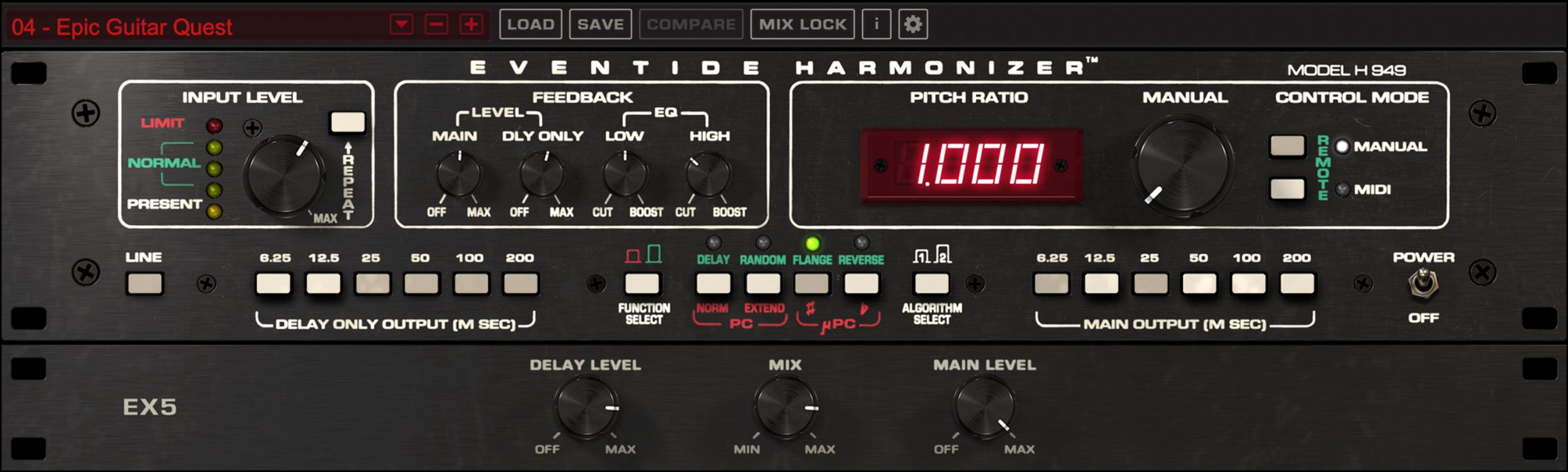 New Eventide H949 - Faithful Recreation of the 2nd Generation Harmonizer - MAC/PC Software (Download/Activation Card)