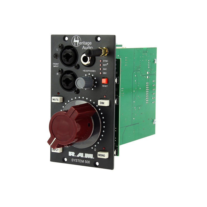 New Heritage Audio RAM System 500 500-Series Monitoring Module