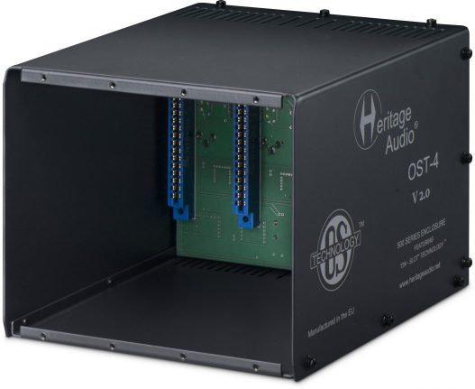New Heritage Audio OST4 v2.0 | 4-slot 500-Series Chassis