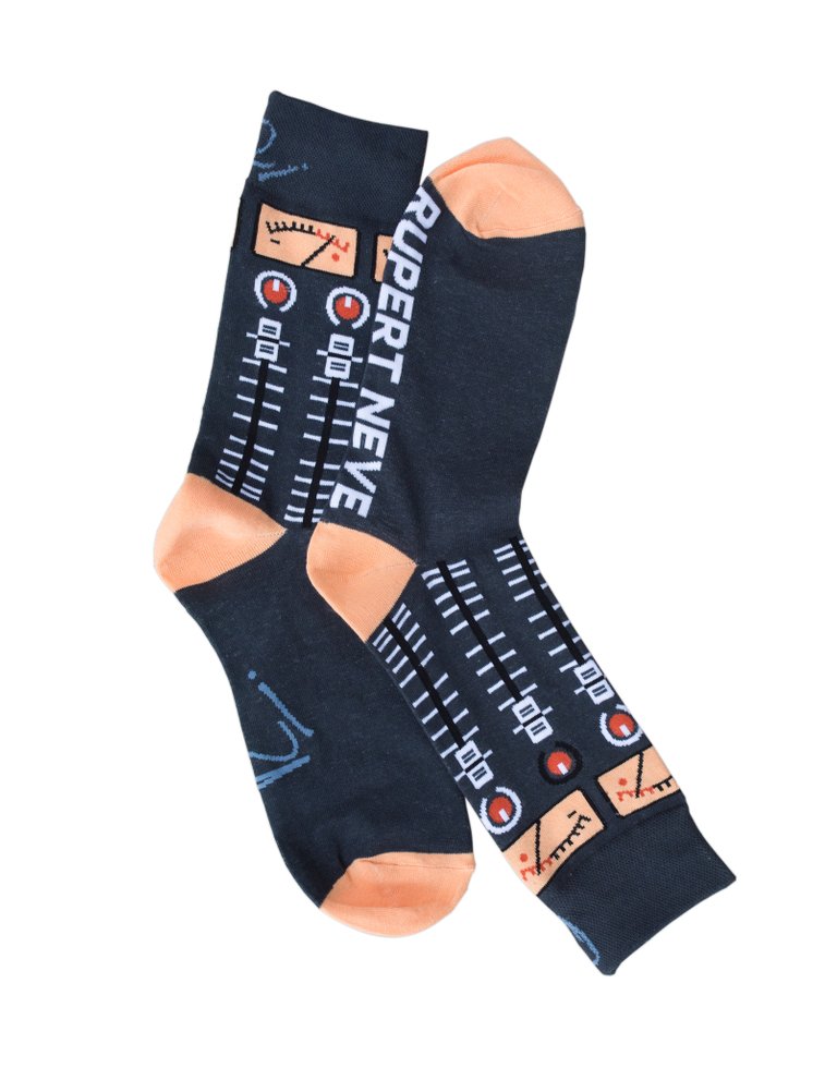 New Rupert Neve Designs Fader Socks | Celebrate Fader Friday All The Way Down To Your Toes!