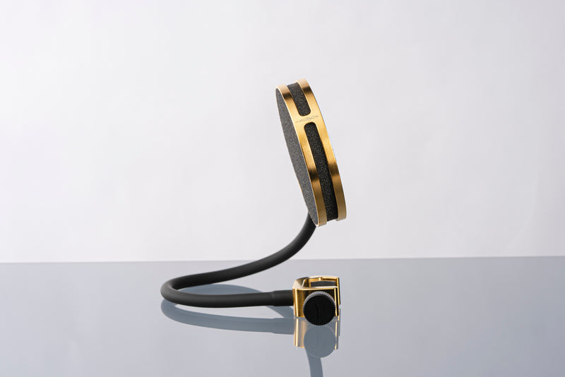 New ISOVOX: The 24K GOLD ISOPOP - The world's most exclusive Pop Filter.