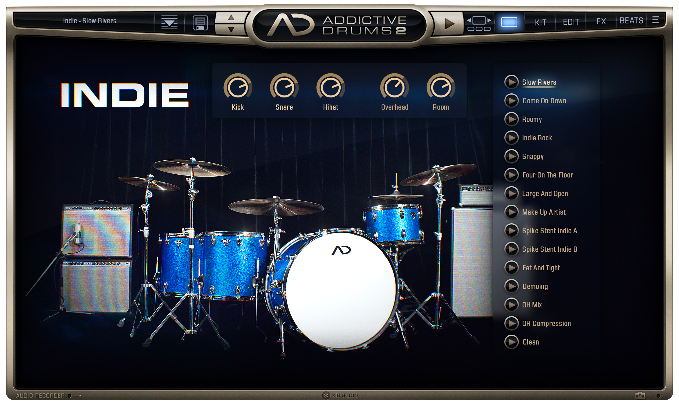 New XLN Audio Addictive Drums 2 Indie ADpak Expansion MAC/PC VST AU AAX Software (Download/Activation Card)