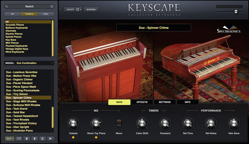 New Spectrasonics Keyscape Virtual Keyboard Collection VST