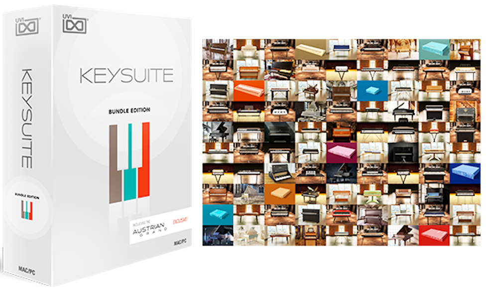 New UVI Key Suite Bundle Edition VI Software (Download/Activation Card)