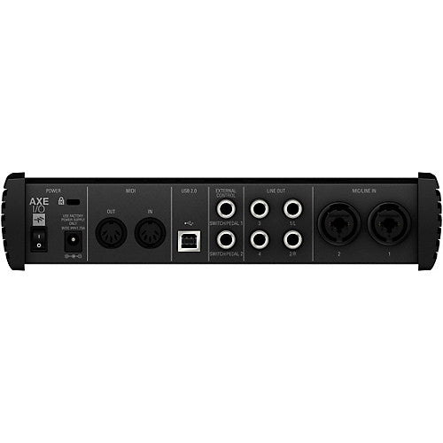New IK Multimedia AXE I/O USB Audio Interface with Advanced Guitar Tone Shaping