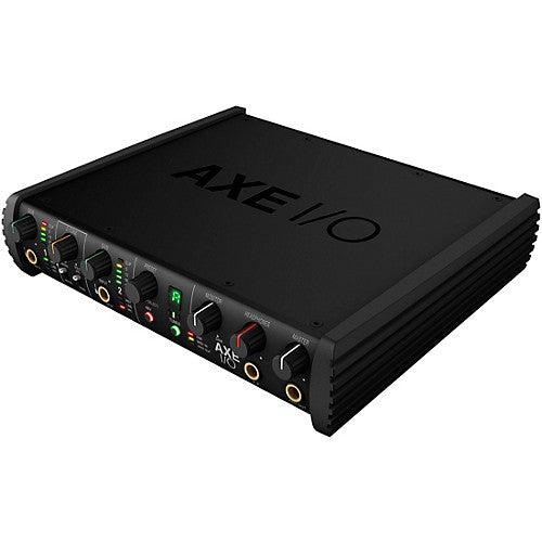 New IK Multimedia AXE I/O USB Audio Interface with Advanced Guitar Tone Shaping