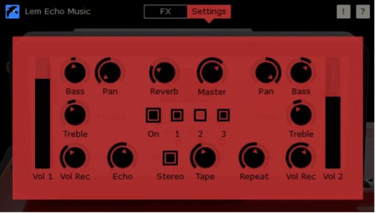 New Martinic Lem Echo Music Virtual Effect Mac/PC Plug-in (Download/Activation Card)