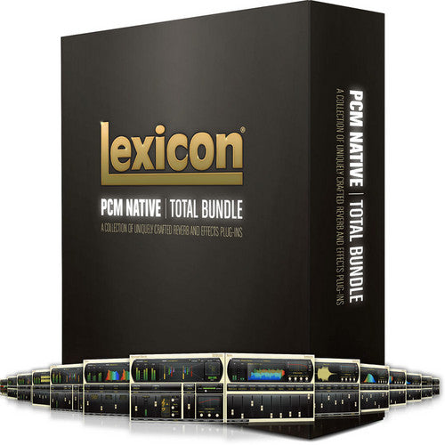 New Lexicon PCM Total Bundle - Reverb and Effects Plugin Bundle Software (Download/Activation Card)