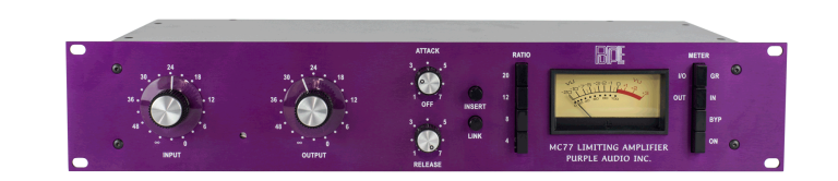 New Purple Audio MC77 1176 Style Compressor/Limiter
