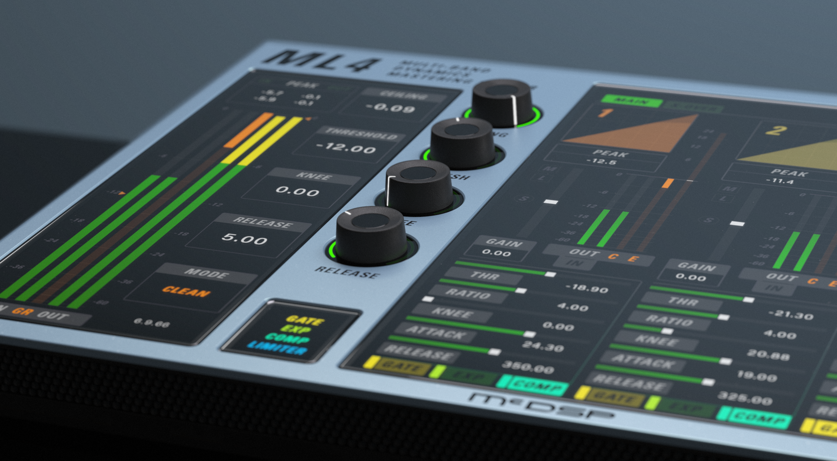 New McDSP ML4000 Mastering Solution HD v7 Plug-In AAX/VST/Mac/PC (Download/Activation Card)