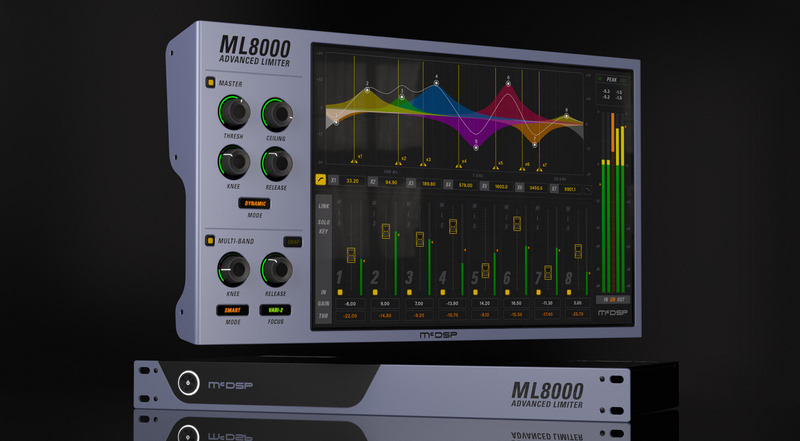 New McDSP ML8000 Advanced Limiter (HD) v7 Plug-In AAX/VST/Mac/PC (Download/Activation Card)